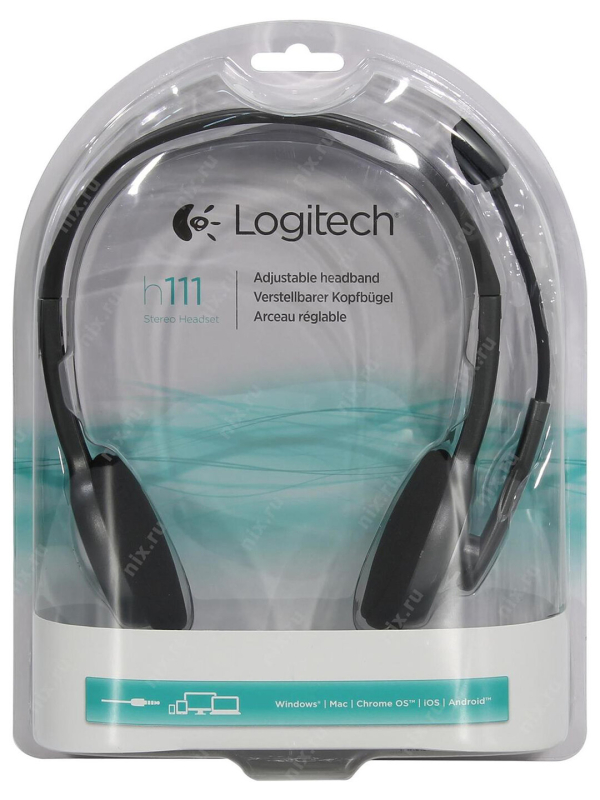 Купить LOGITECH H111 black-9.jpg